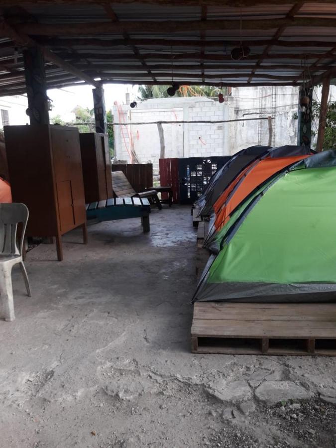Hostal Y Camping Las G Бакалар Экстерьер фото